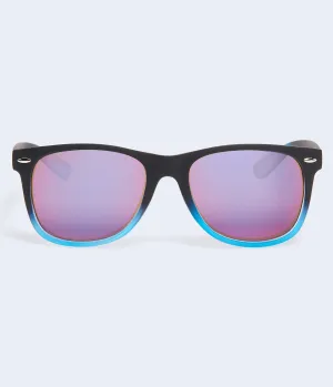 Aeropostale Gradient Mirrored Lens Waymax Sunglasses