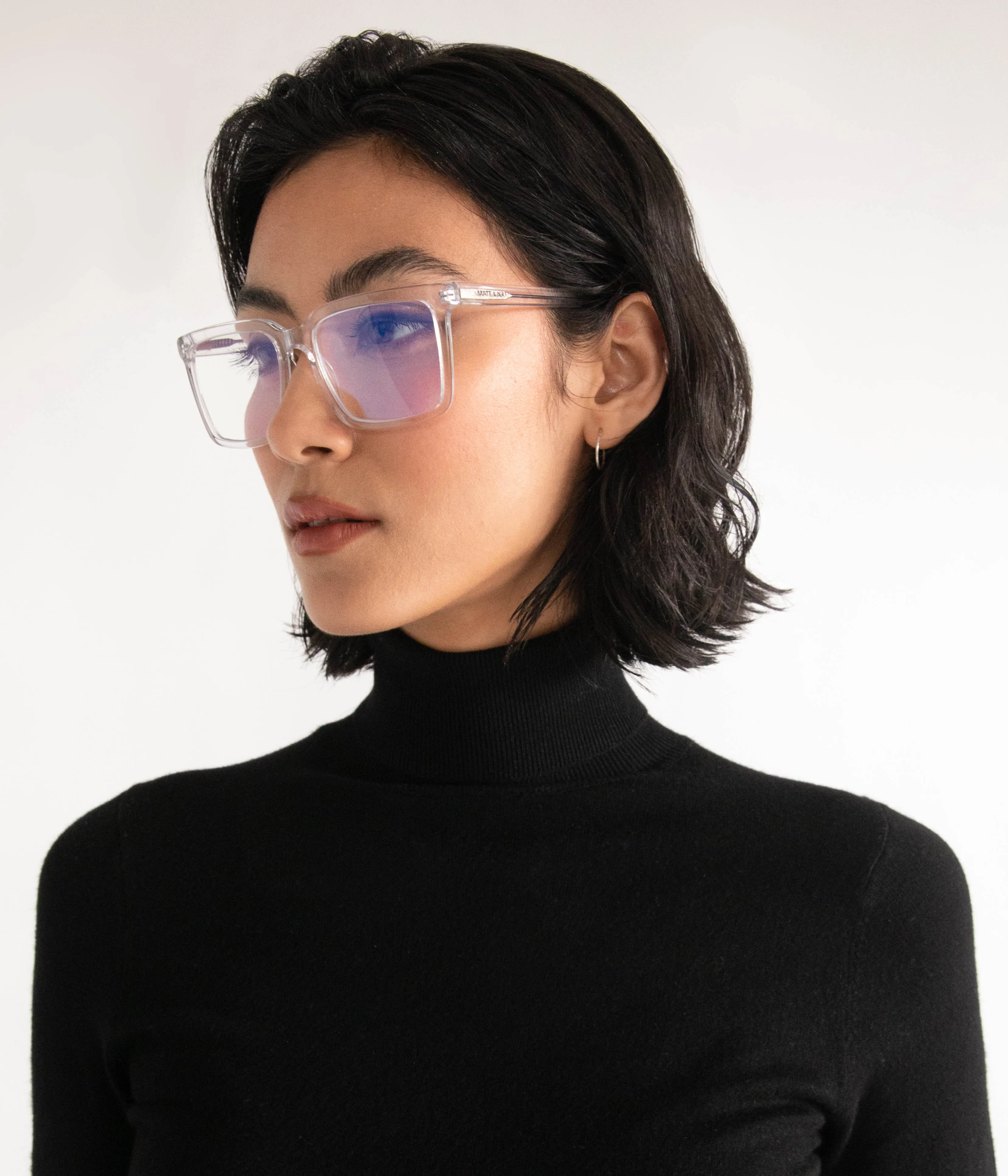 AMINE-3 Recycled Square Reading Glasses