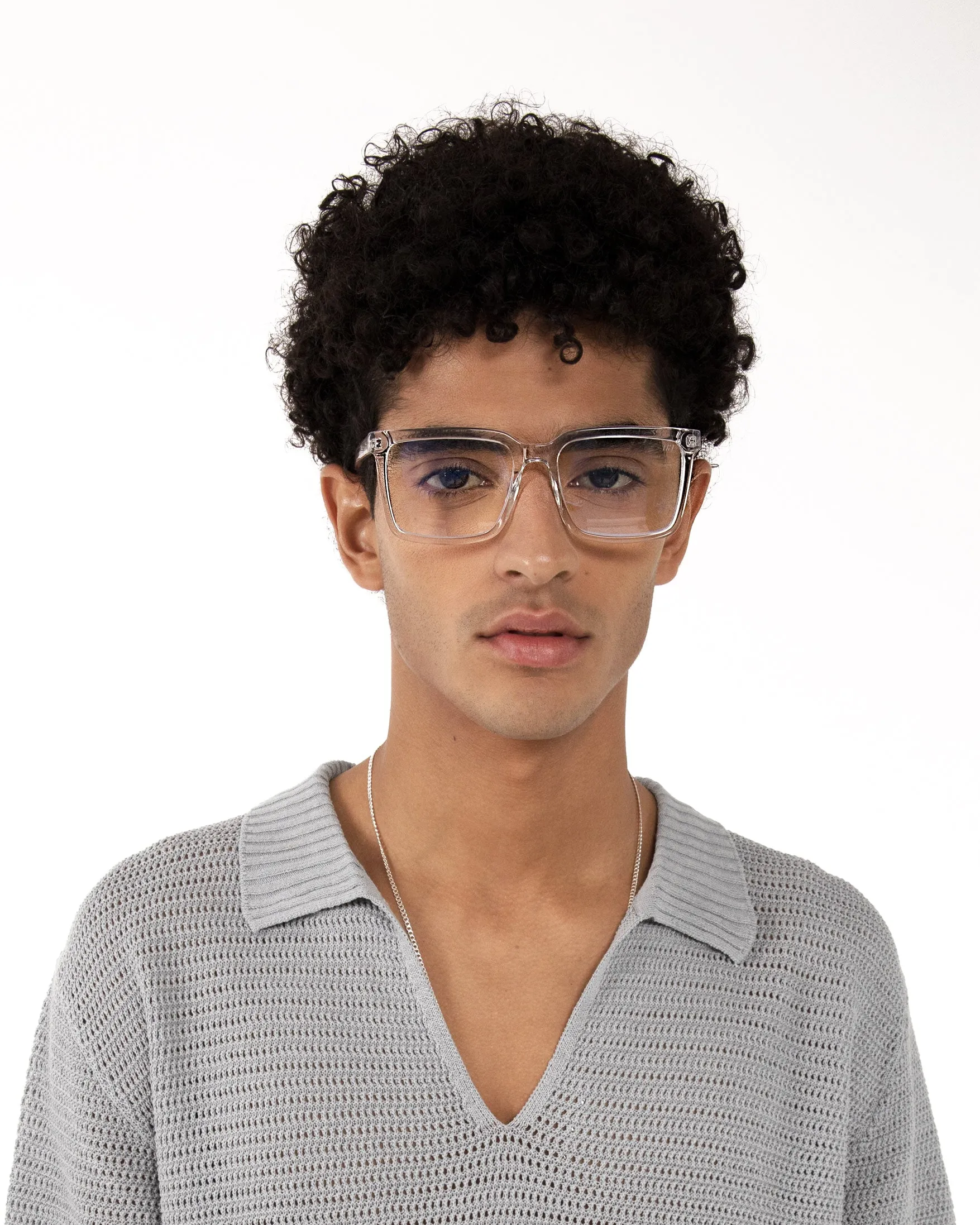 AMINE-3 Recycled Square Reading Glasses