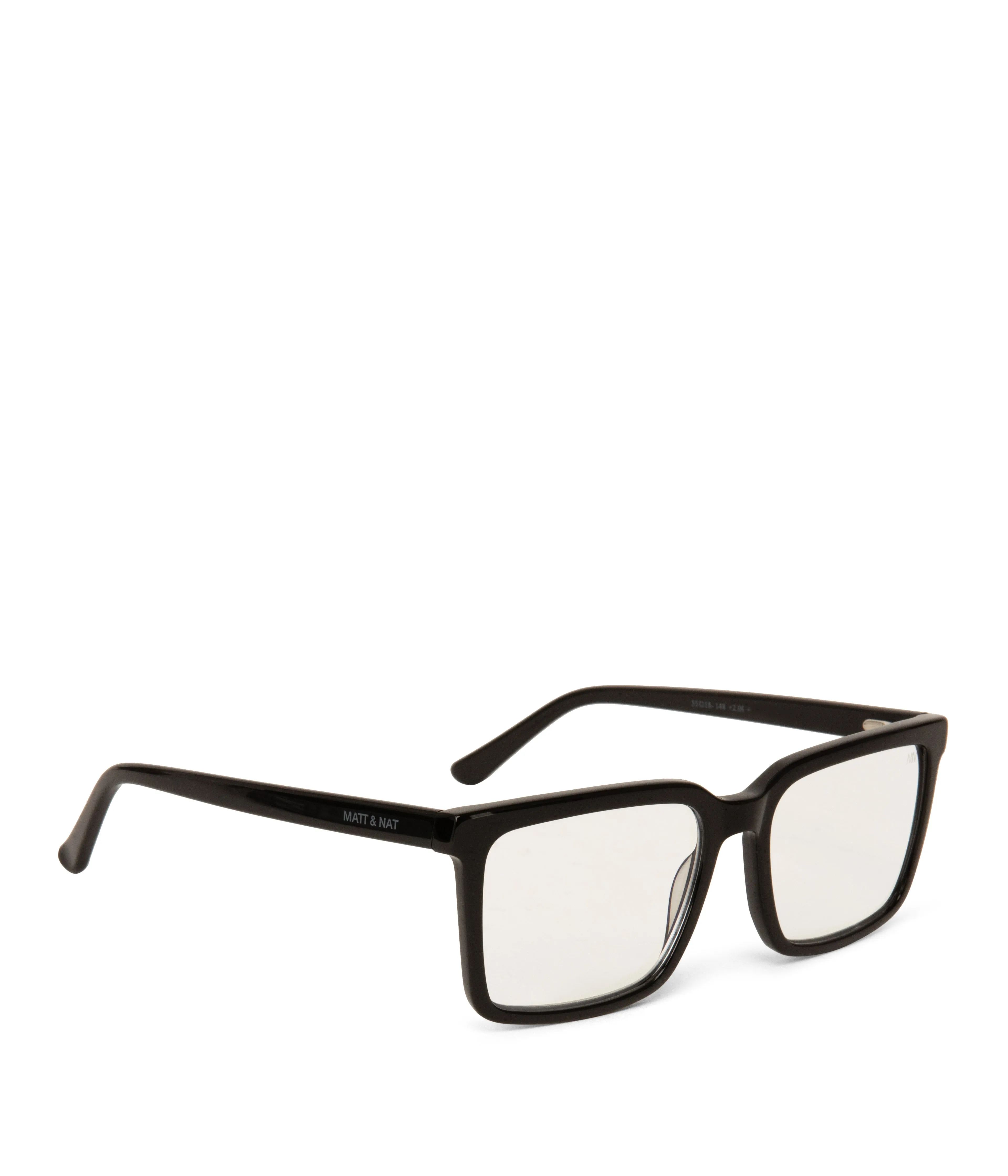 AMINE-3 Recycled Square Reading Glasses