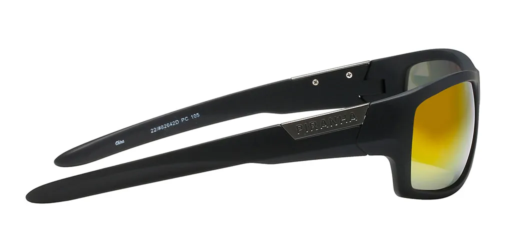 Apollo Gold Mirror Sport Sunglasses