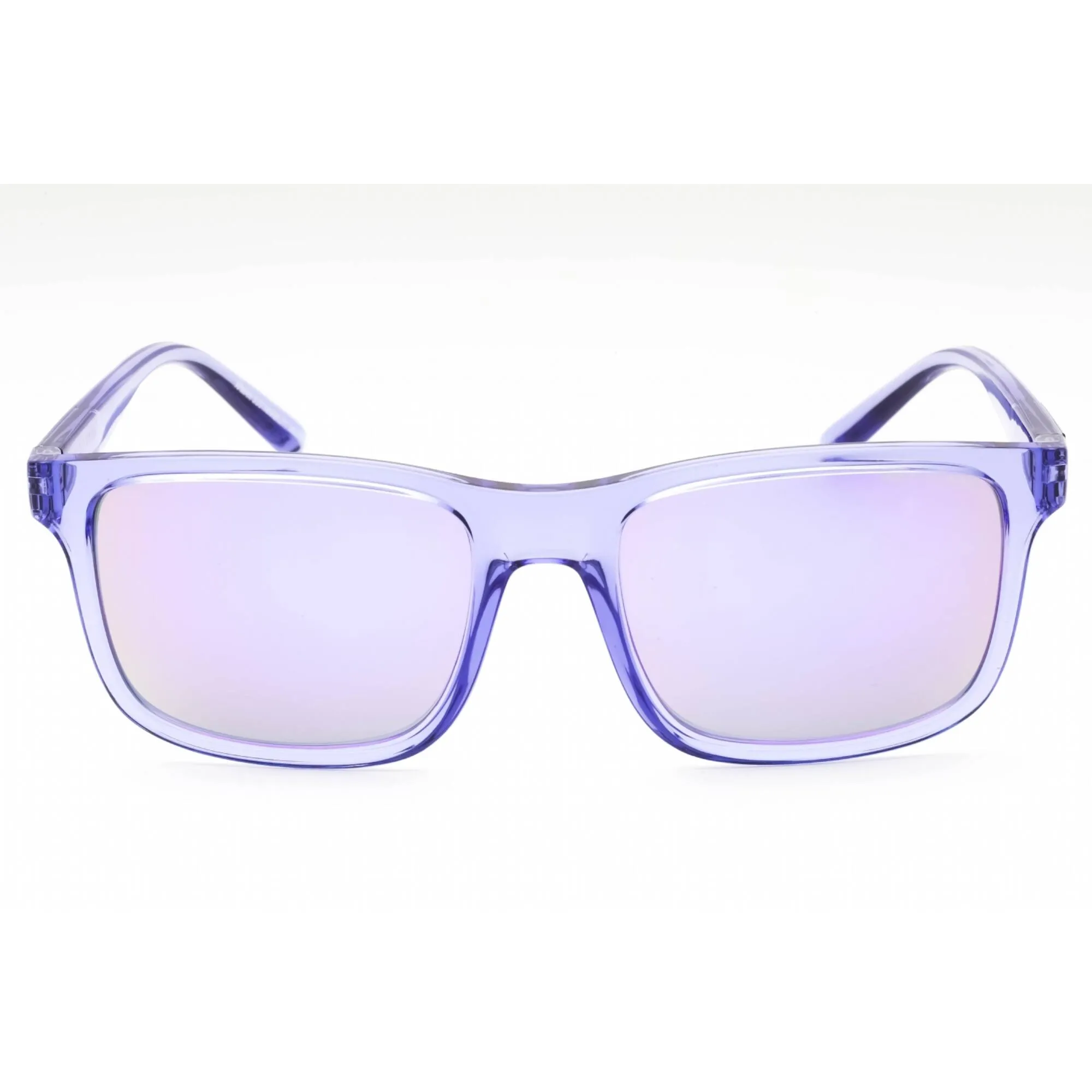 Armani Exchange Men's Sunglasses - Shiny Transparent Violet Frame | 0AX4145S 83464V