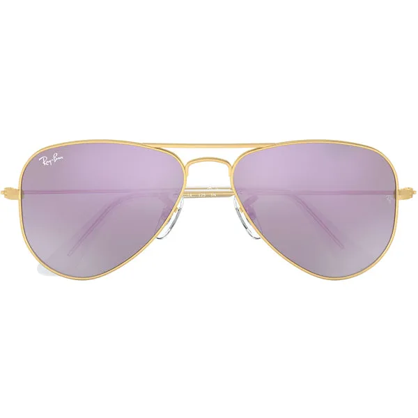 Aviator Junior - Gold/Lillac Mirror