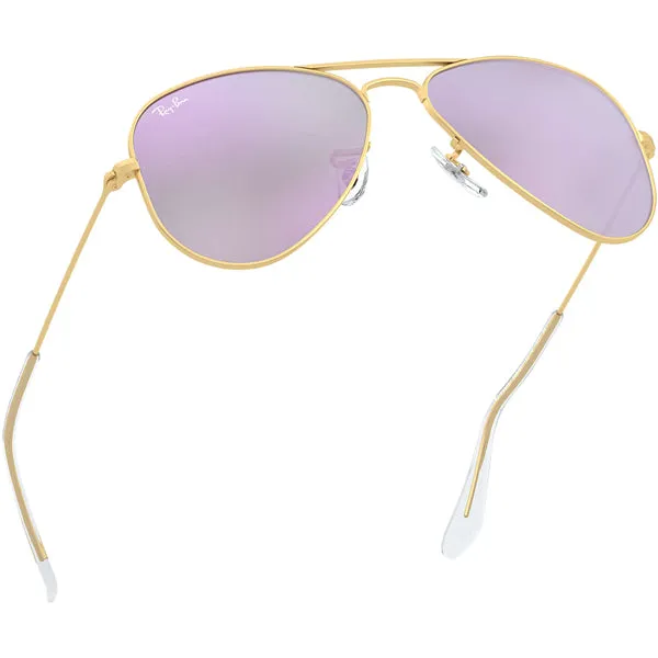 Aviator Junior - Gold/Lillac Mirror