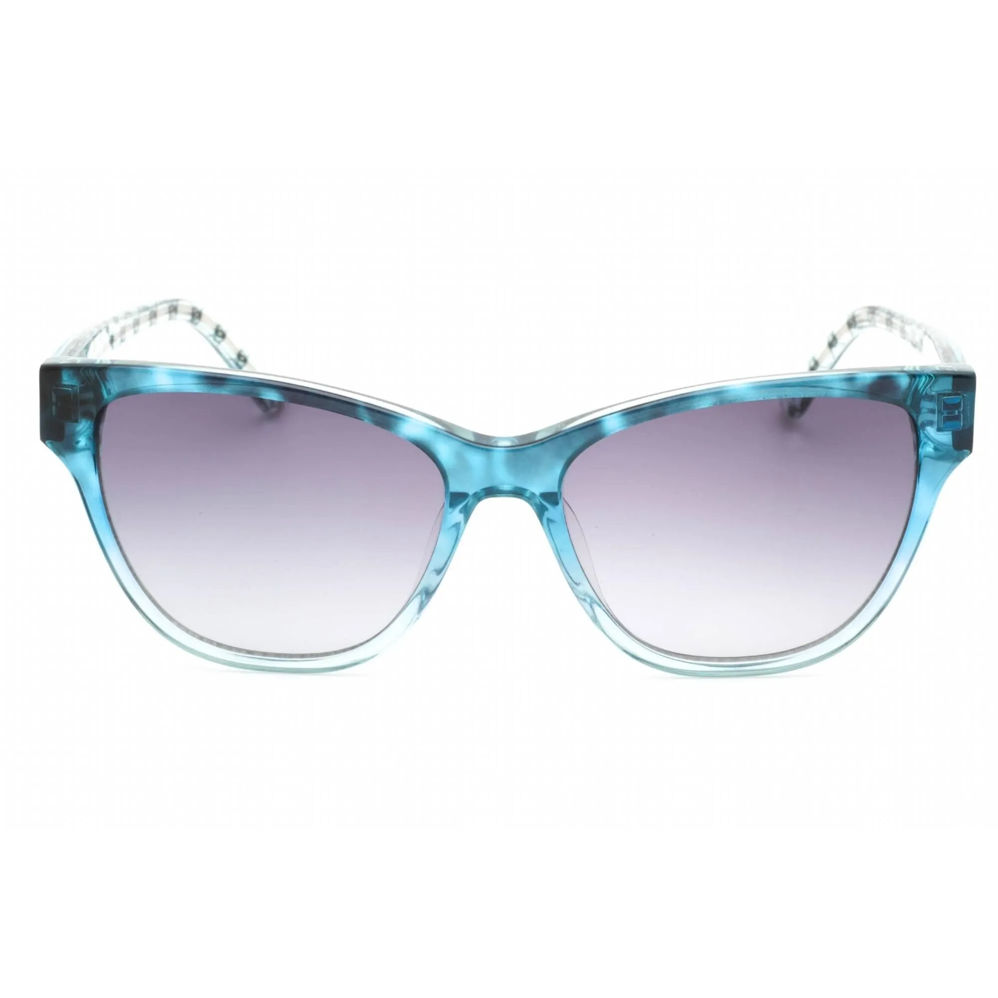 Bebe Women's Sunglasses - Blue Gradient Zylonite Full Rim Cat Eye Frame | BB7236 410