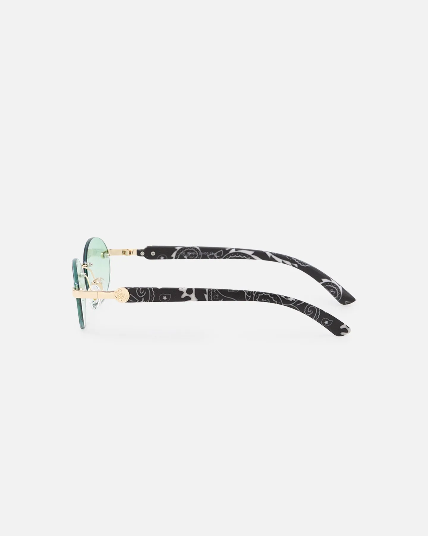 Belvoir & Co X Culture Kings Sancho Sunglasses Green/Gold/Black