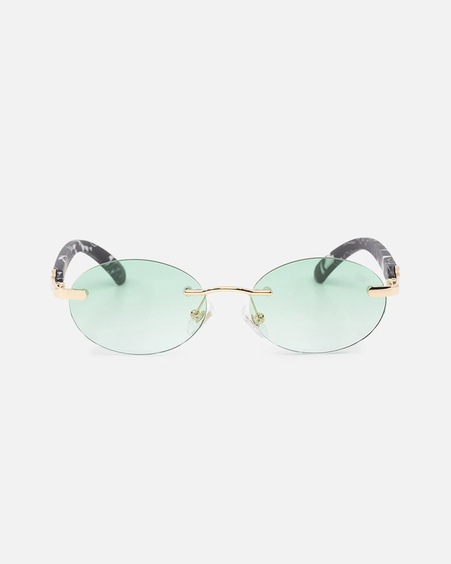 Belvoir & Co X Culture Kings Sancho Sunglasses Green/Gold/Black