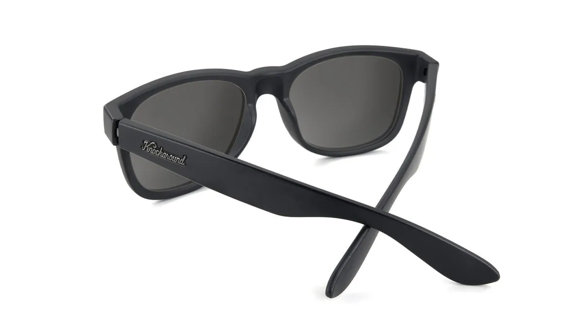 Black on Black Fort Knocks Polarized Sunglasses