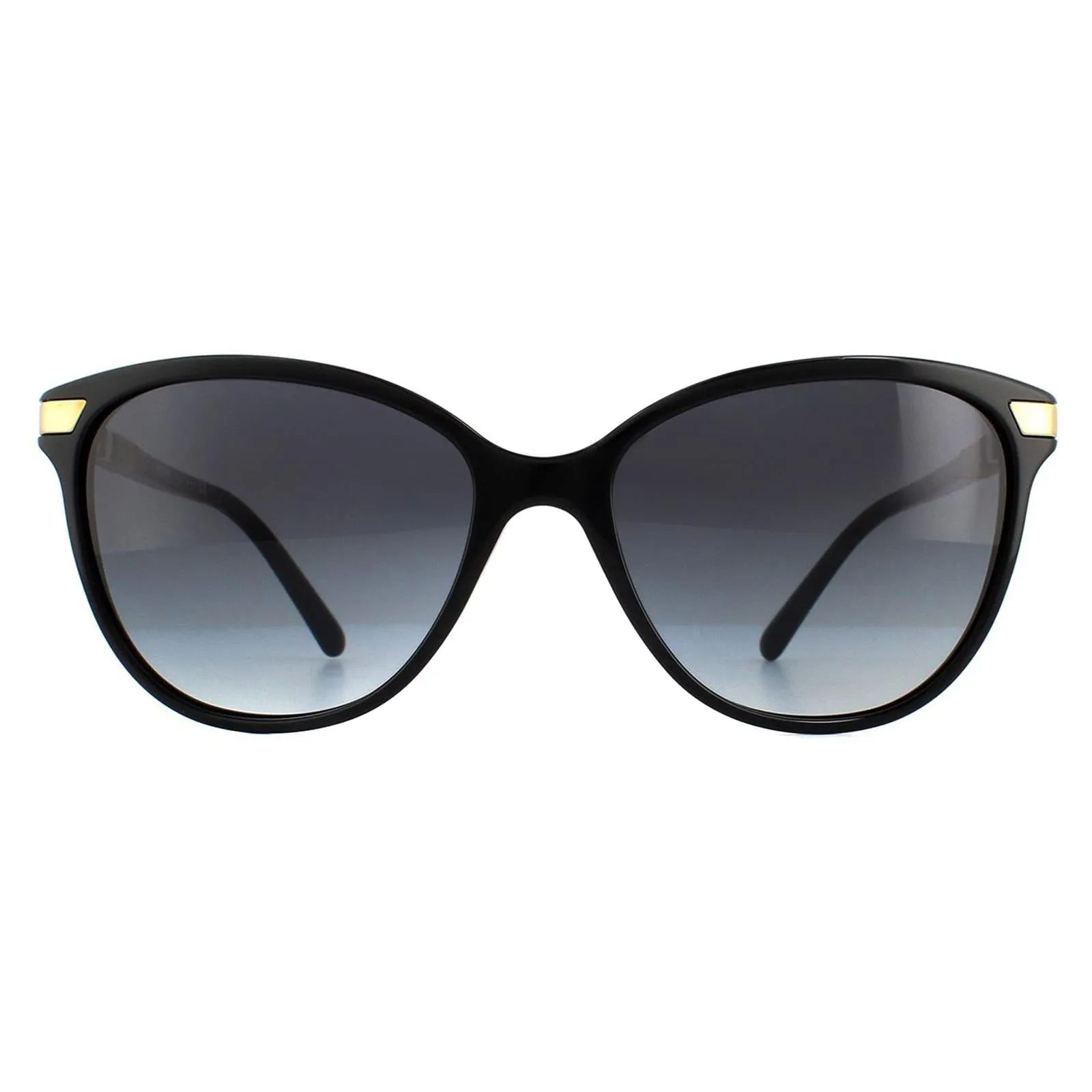 Burberry Sunglasses BE4216 30018G Black With Gold Detailing Grey Gradient