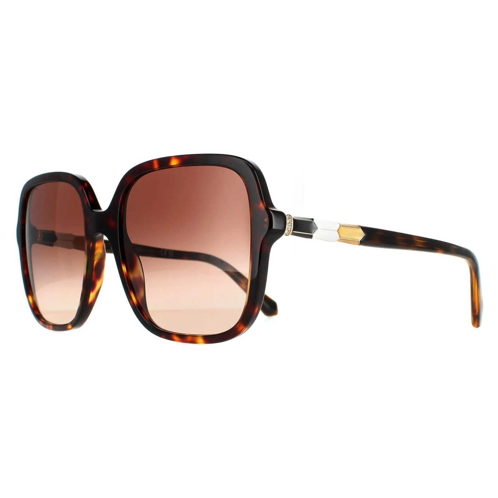 Bvlgari Sunglasses BV8228B 504/13 Havana Dark Brown Gradient