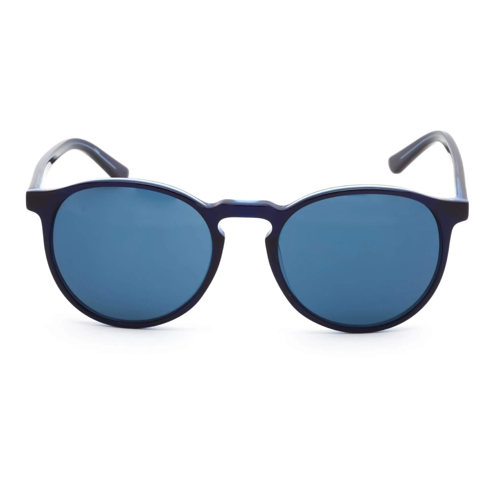Calvin Klein Men's Sunglasses - Blue Crystal Navy Frame Light Blue Lens | CK20502S 449