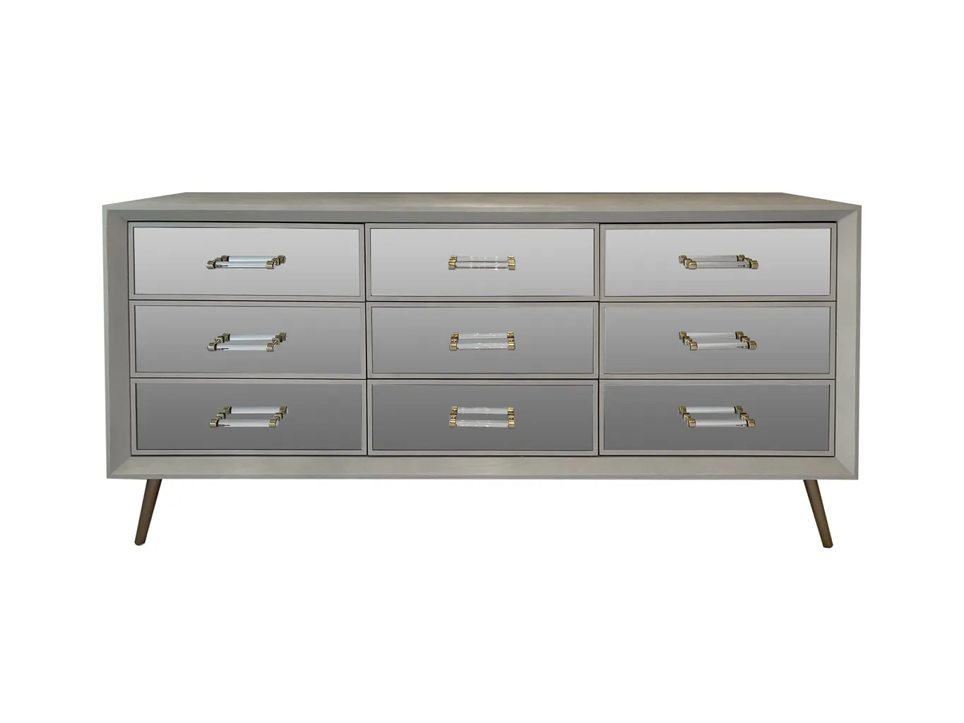 Carnaby White Mirrored Sideboard