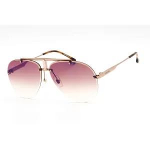 Carrera Unisex Sunglasses - Brown Shiny Blue Mirror Lenses | CARRERA 1032/S 0DDB A8