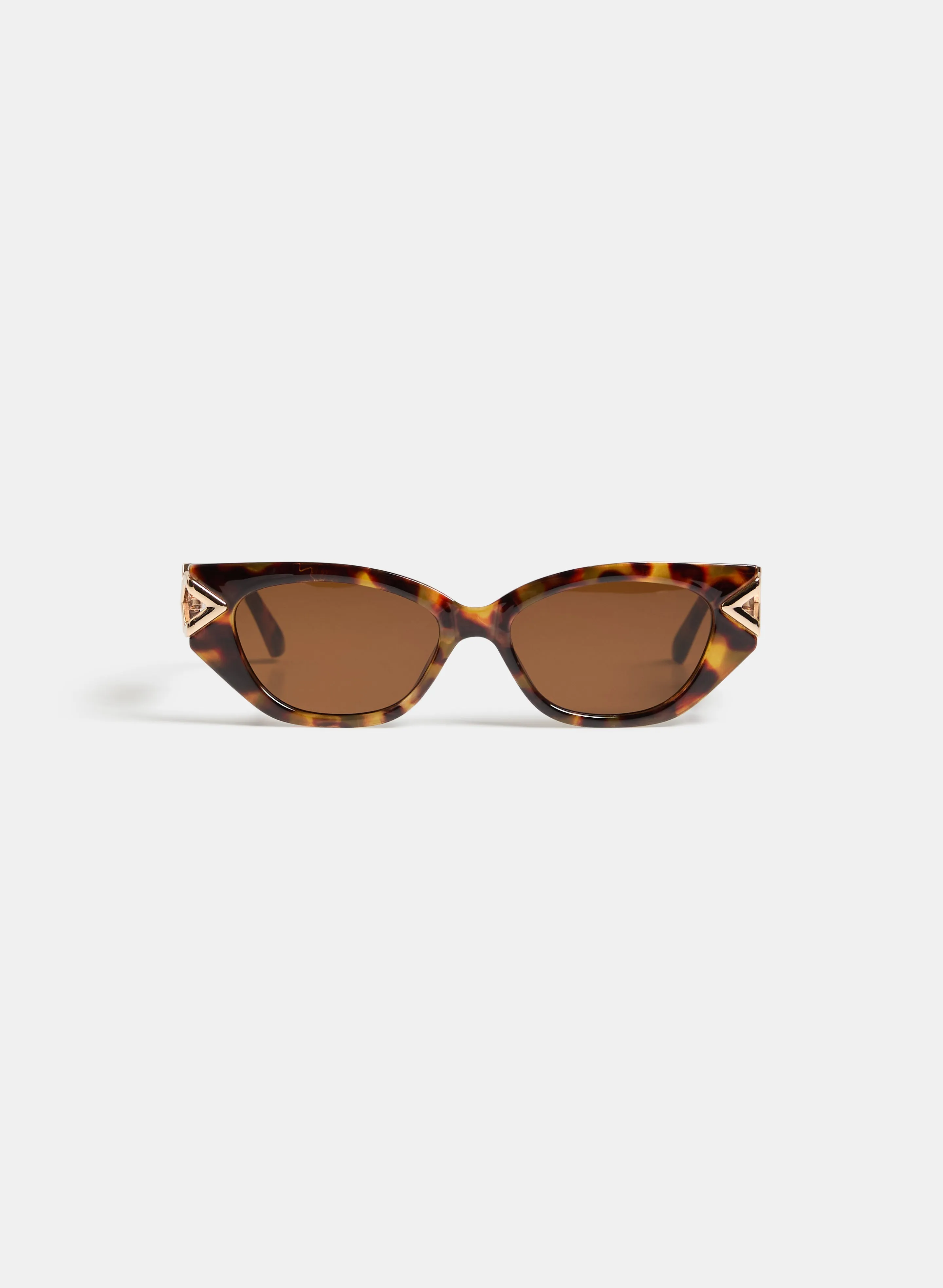 Cat-Eye Tortoiseshell Sunglasses