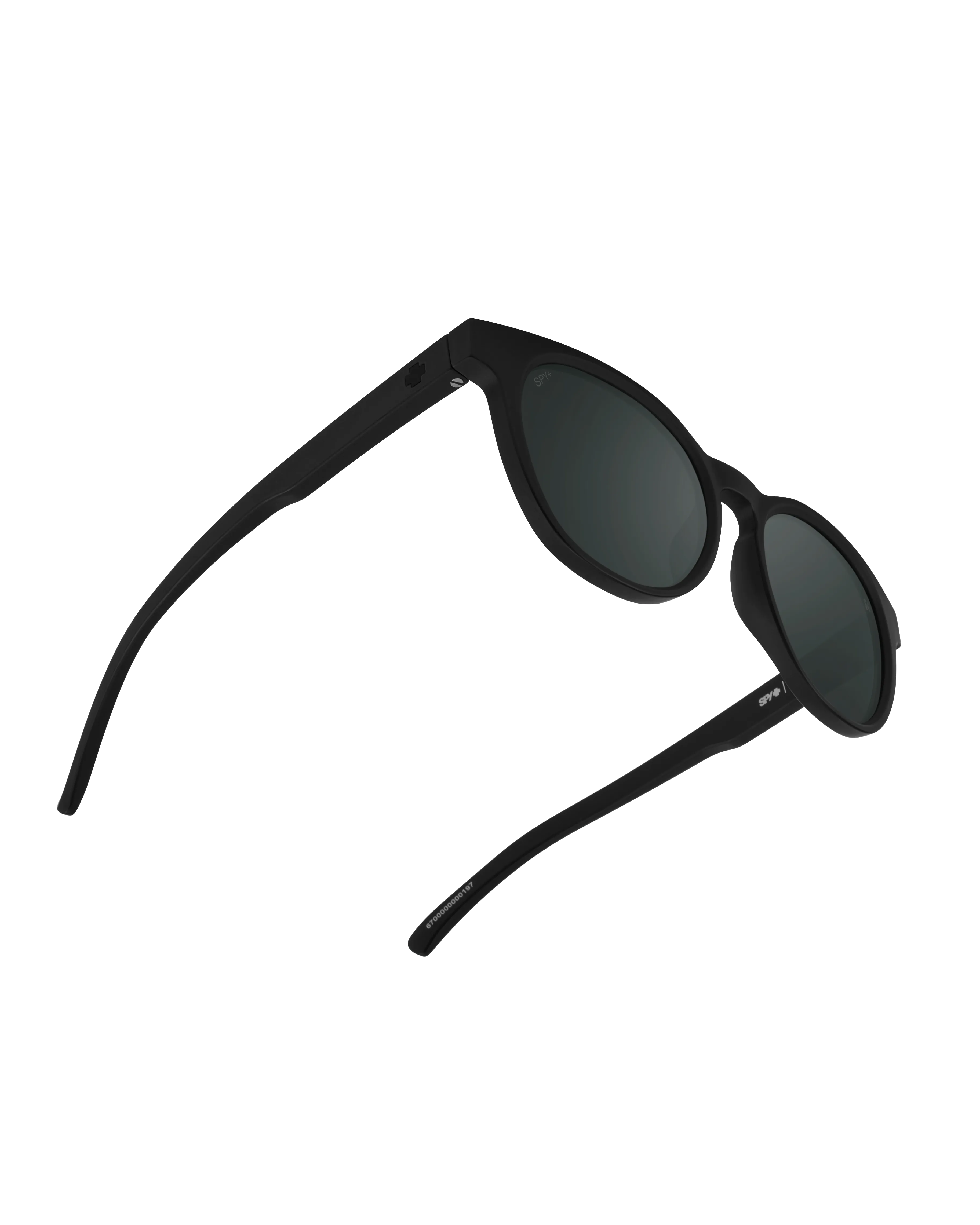 Cedros Sunglasses Polarised in Matte Black & Happy Boost Polarised Black Mirror