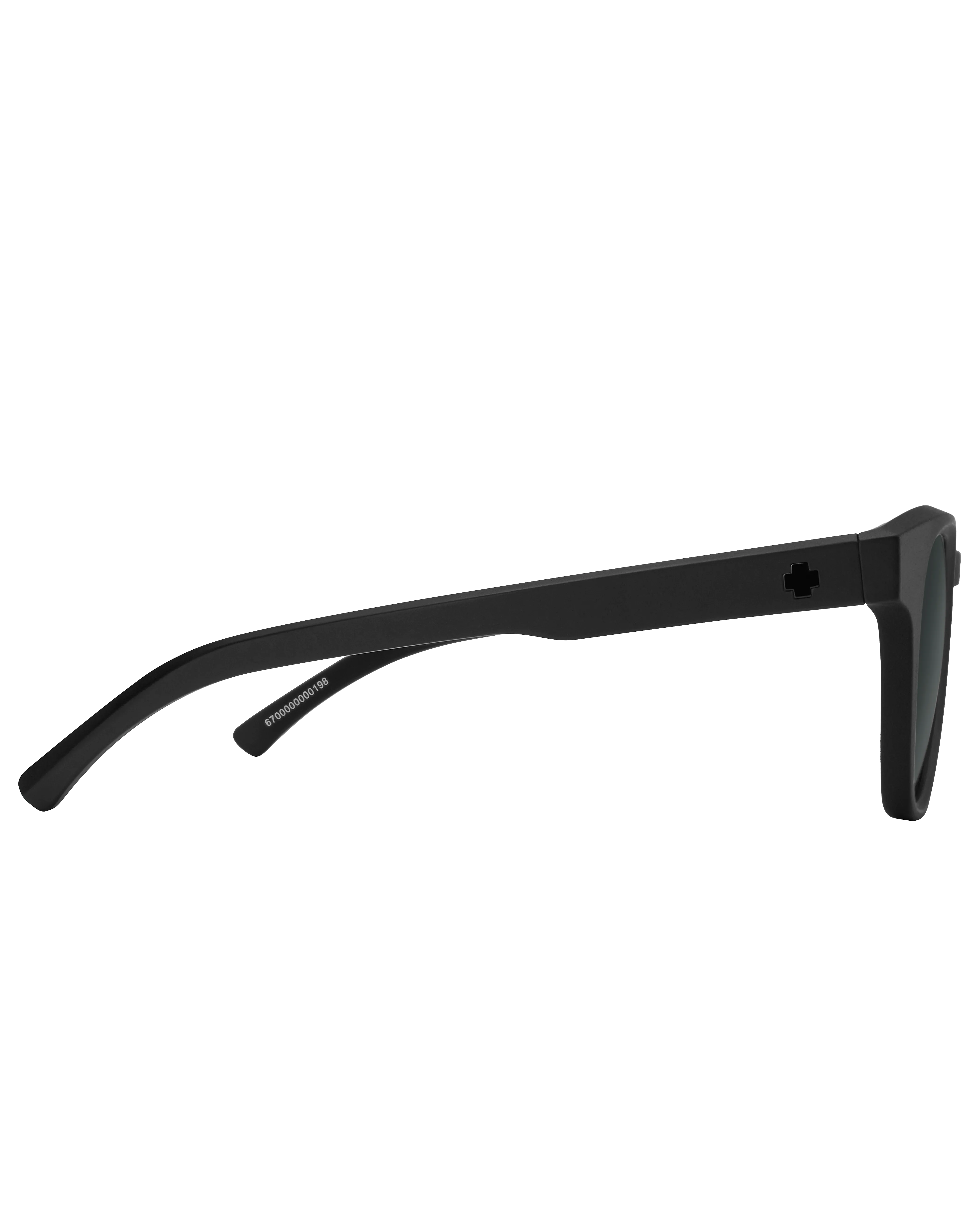 Cedros Sunglasses Polarised in Matte Black & Happy Boost Polarised Black Mirror