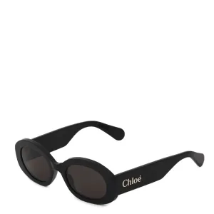 Chloe Sun CH0258S Naomy Oval, Black
