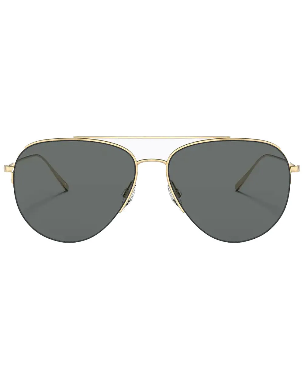 Cleamons Gold Polar Gray Lens Sunglasses