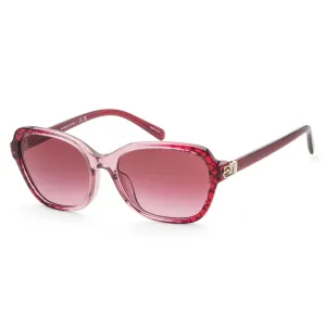 Coach Women's 56mm Red Gradient Signature C Sunglasses HC8349U-57098H-56