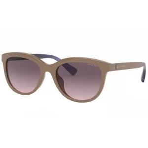 Coach Women's Sunglasses - Gray Pink Gradient Lens Cat Eye Frame | 0HC8285U 55894656