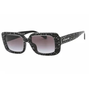 Coach Women's Sunglasses - Grey Pearl Signature C Plastic Frame | 0HC8380U 55208G