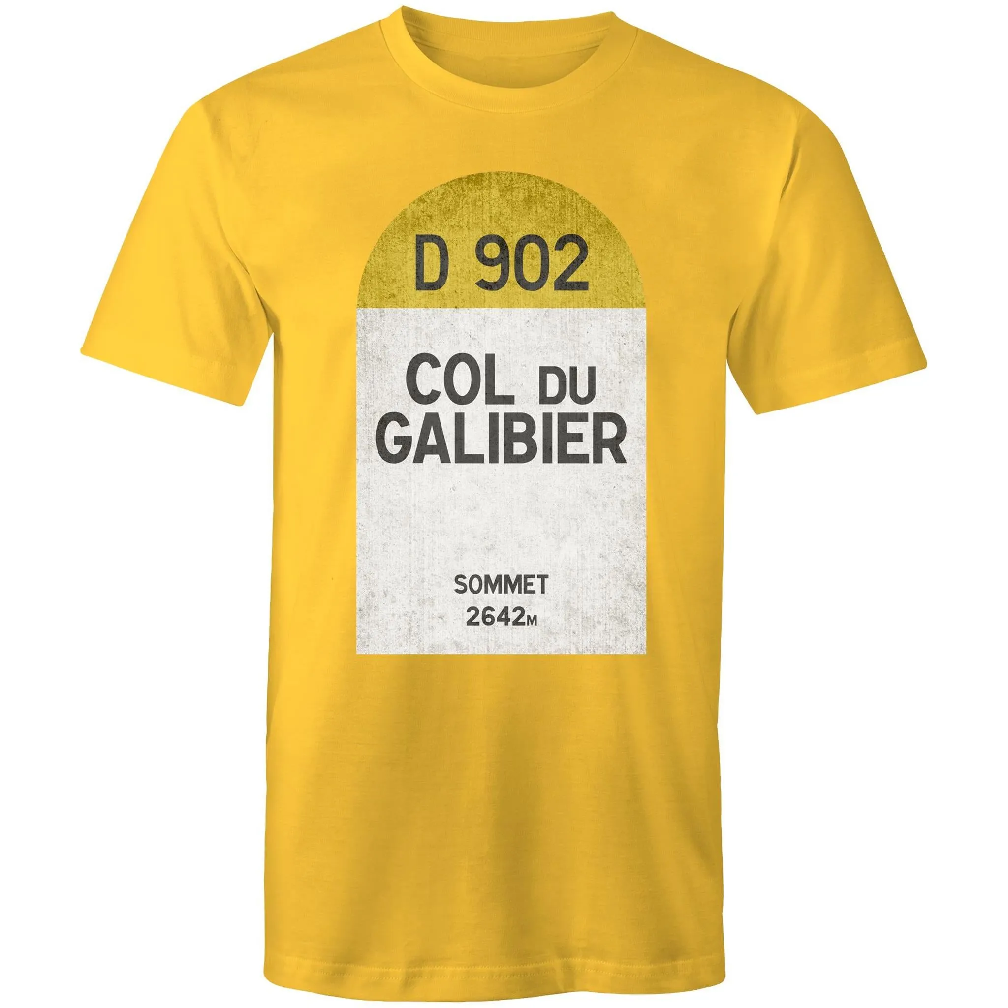 Col du Galibier Summit Mens SS T-Shirt