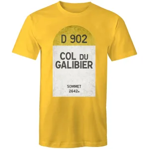 Col du Galibier Summit Mens SS T-Shirt