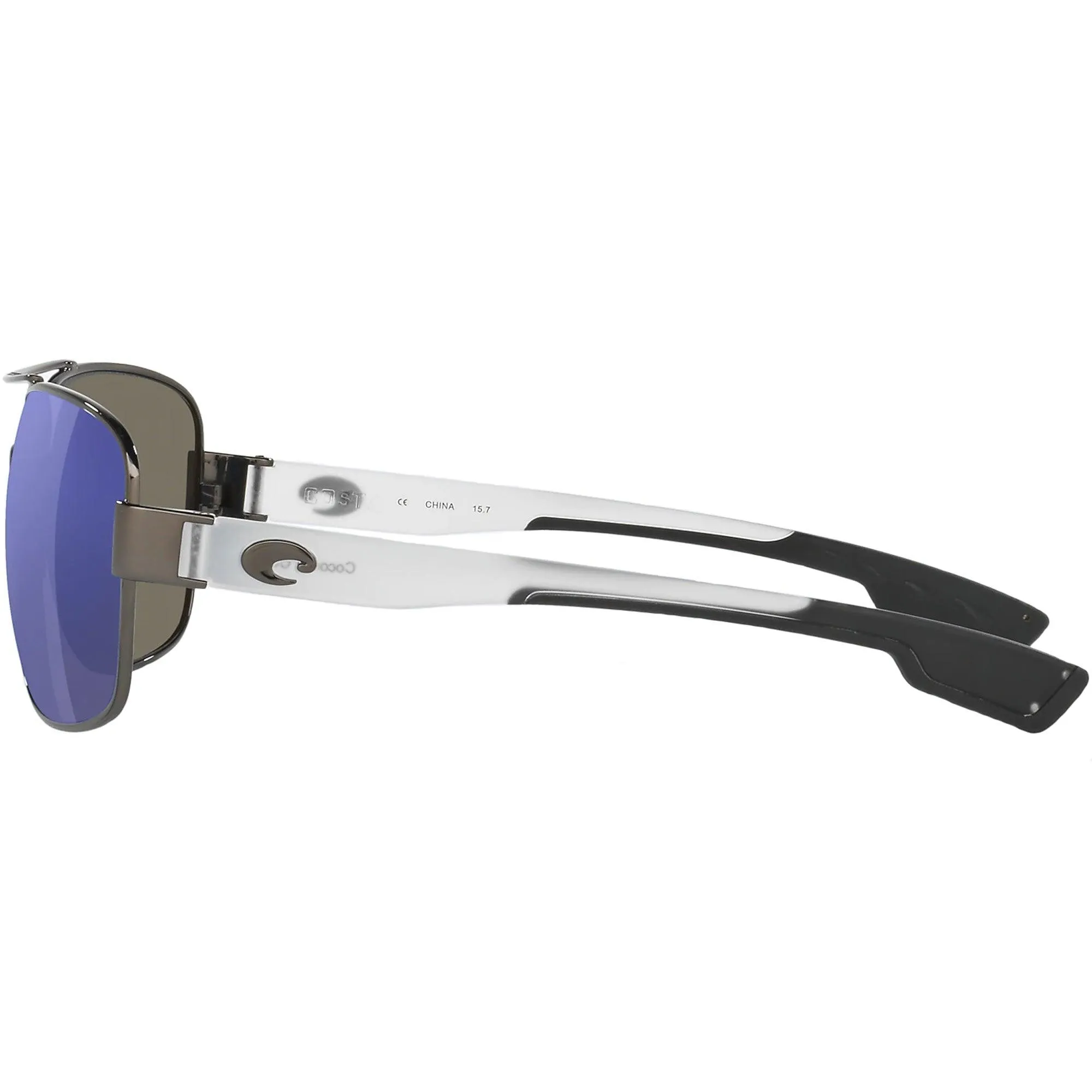 Costa Del Mar Men's Sunglasses - Mirrored Lens Gunmetal Frame | COCOS CC 74 OBMGLP