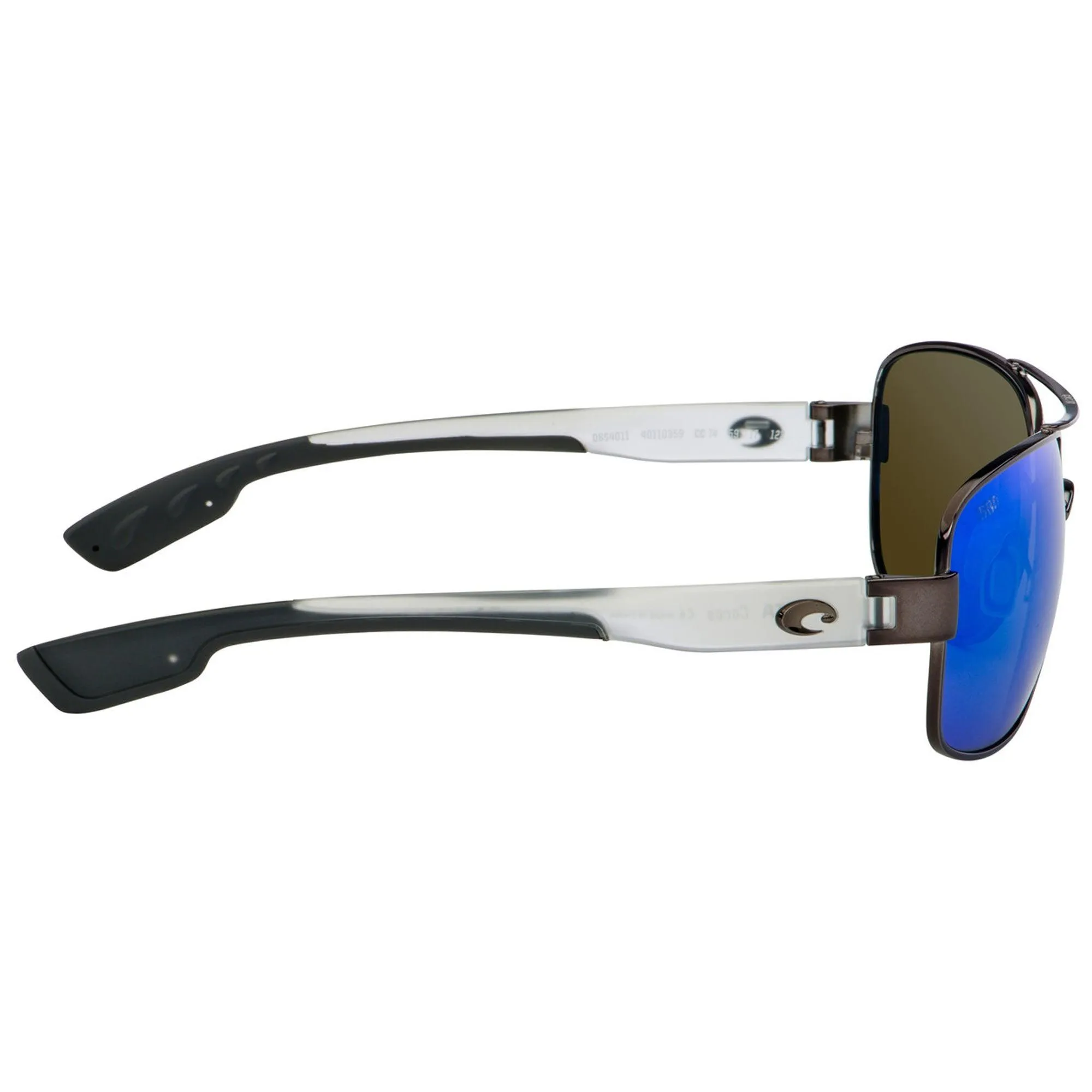 Costa Del Mar Men's Sunglasses - Mirrored Lens Gunmetal Frame | COCOS CC 74 OBMGLP