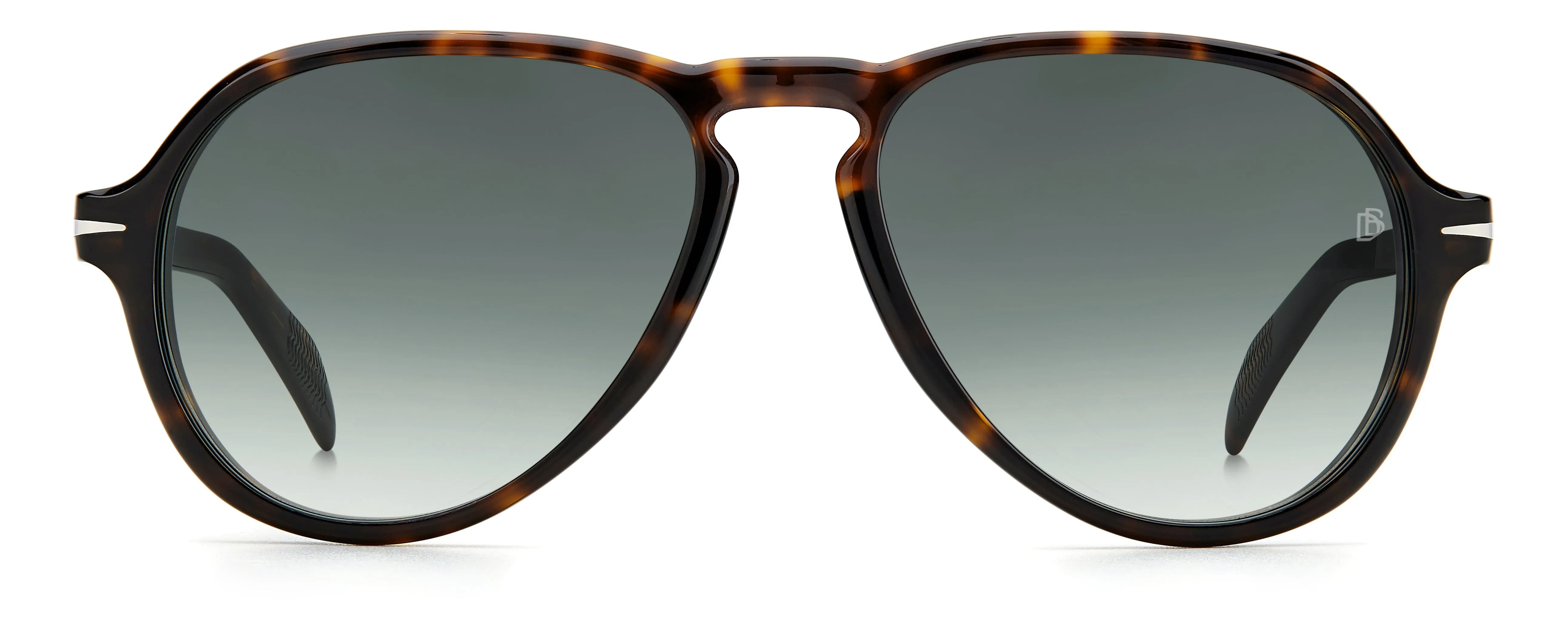 DB7079/s 086/9K dark havana/green gradient lens