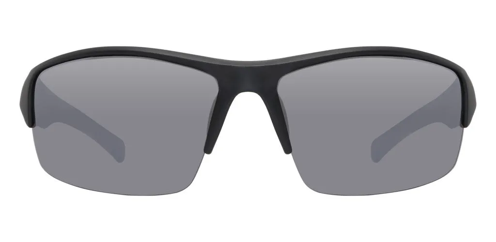 Define Half-Frame Sport Sunglasses