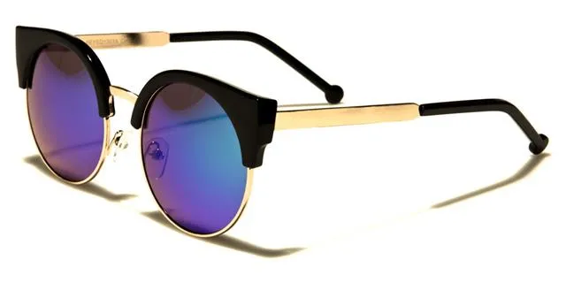 Designer Cat Eye half Rim Sunglasses for women