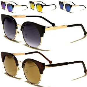 Designer Cat Eye half Rim Sunglasses for women
