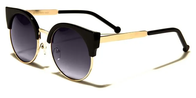 Designer Cat Eye half Rim Sunglasses for women