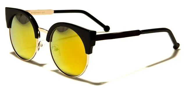 Designer Cat Eye half Rim Sunglasses for women