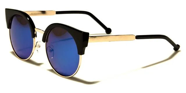 Designer Cat Eye half Rim Sunglasses for women