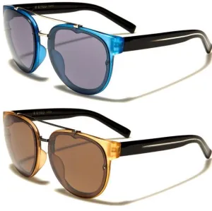 Designer Eyedentification Retro Classic Brow Bar Sunglasses