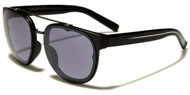 Designer Eyedentification Retro Classic Brow Bar Sunglasses