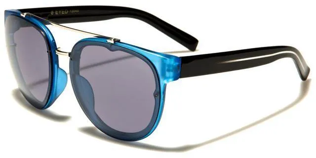 Designer Eyedentification Retro Classic Brow Bar Sunglasses