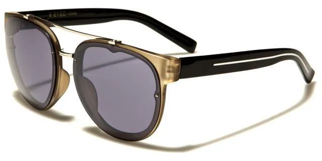 Designer Eyedentification Retro Classic Brow Bar Sunglasses