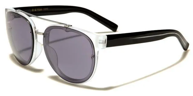 Designer Eyedentification Retro Classic Brow Bar Sunglasses