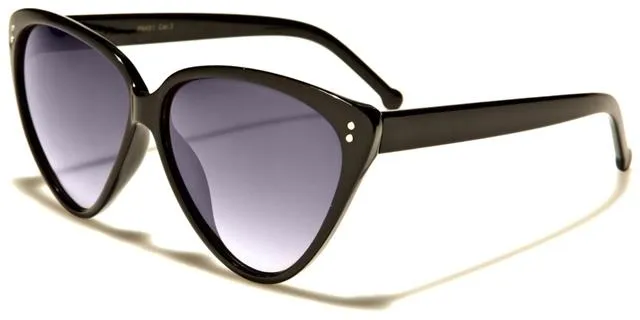 Designer Luxury Retro colour Block Women's Cat Eye Sunglasses