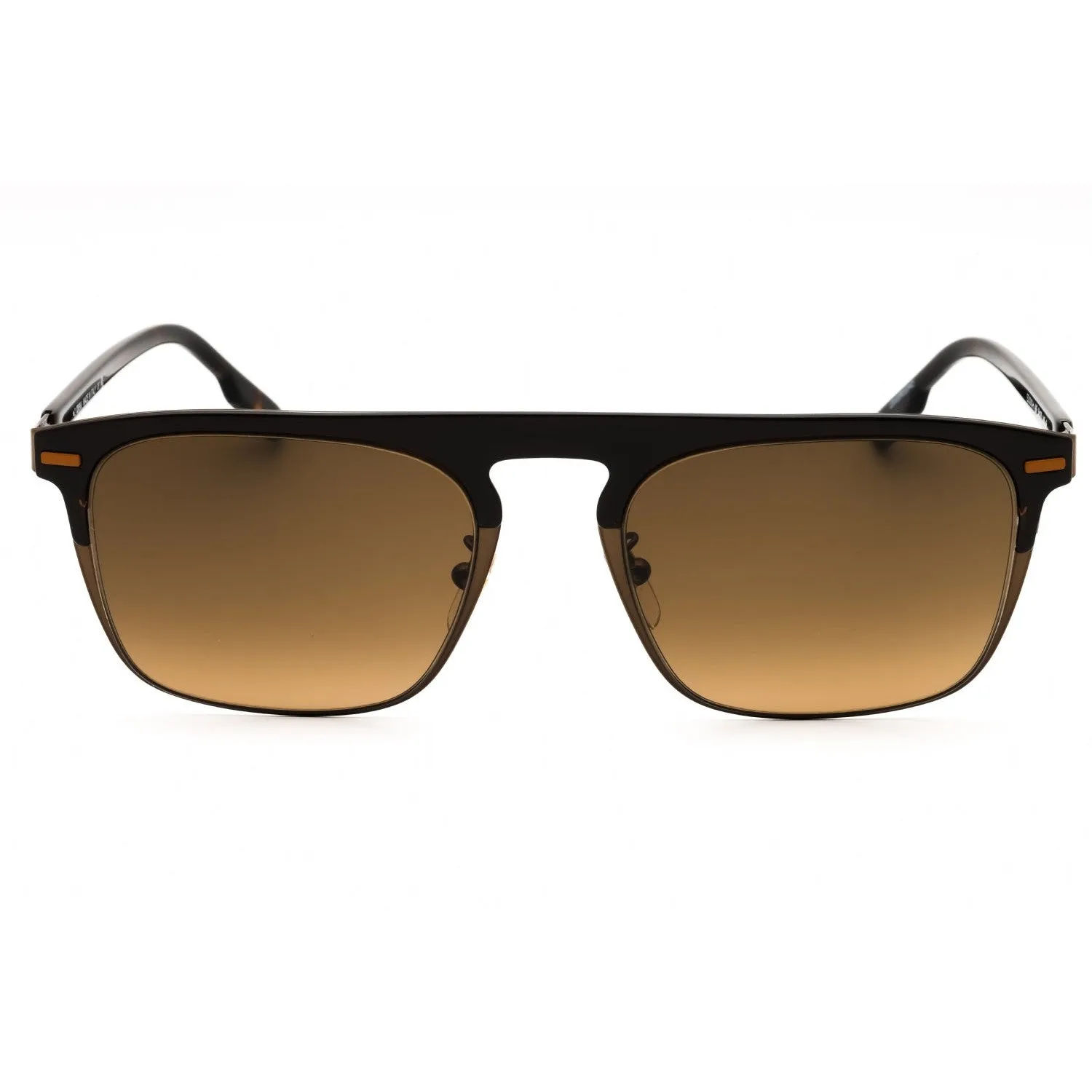 Ermenegildo Zegna EZ0216-H Sunglasses shiny dark brown / gradient brown