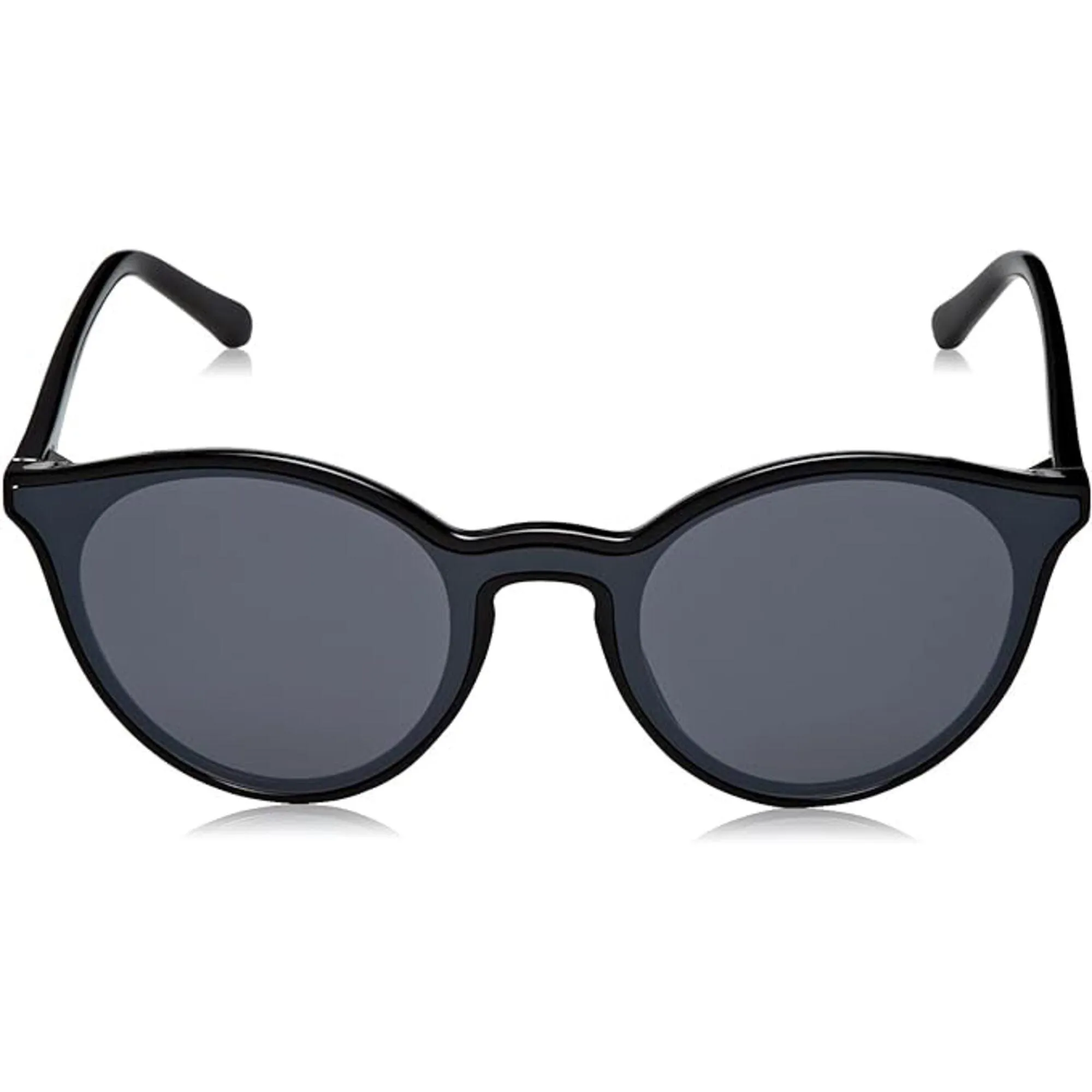 Fossil Unisex Sunglasses - Black Frame Silver Mirror Lens | FOSSIL FOS 3108/G/S S