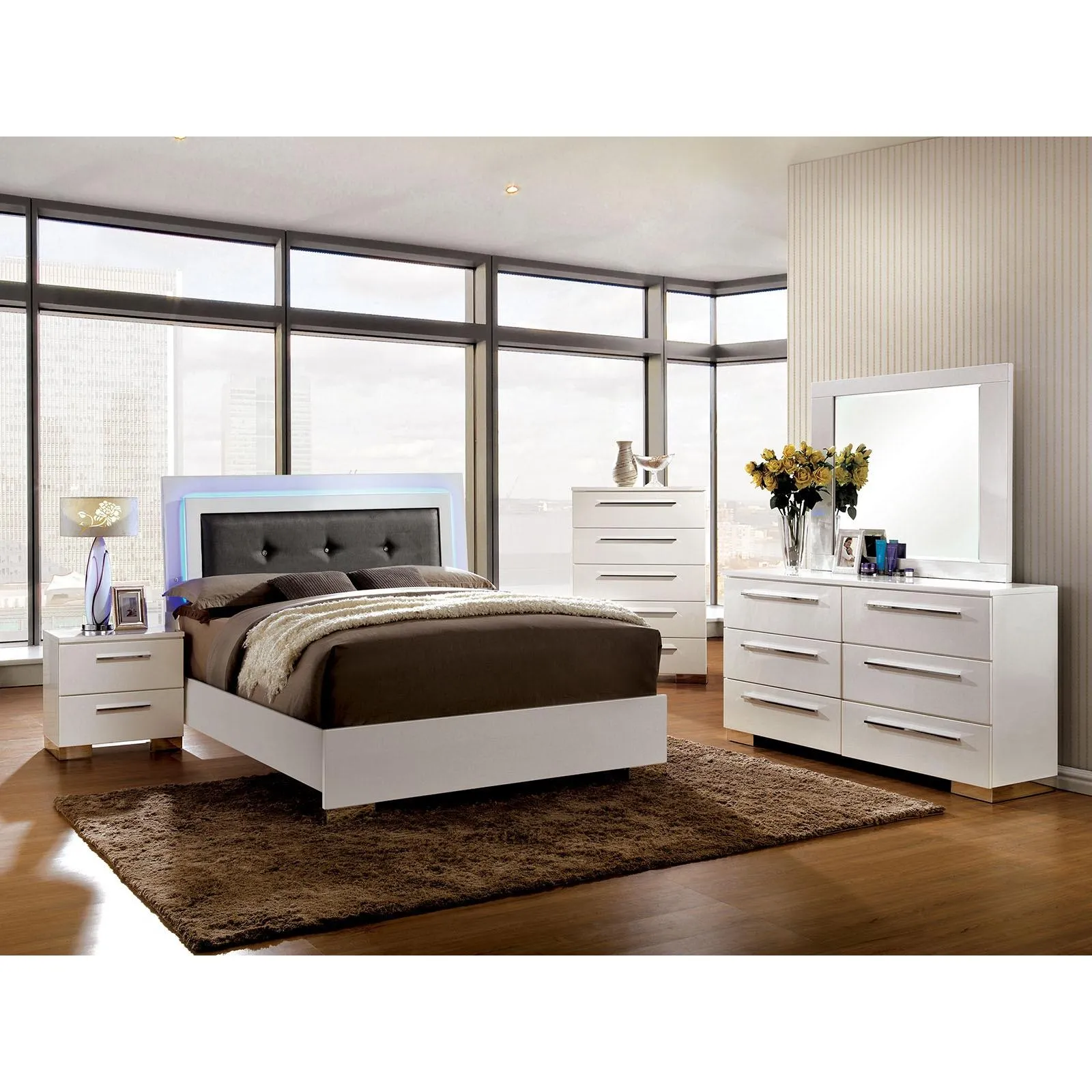 Furniture of America Clementine 6-Drawer Dresser CM7201D