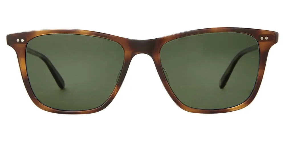 Garrett Leight Hayes 2141 SPBRNSH/PG15 Polarised