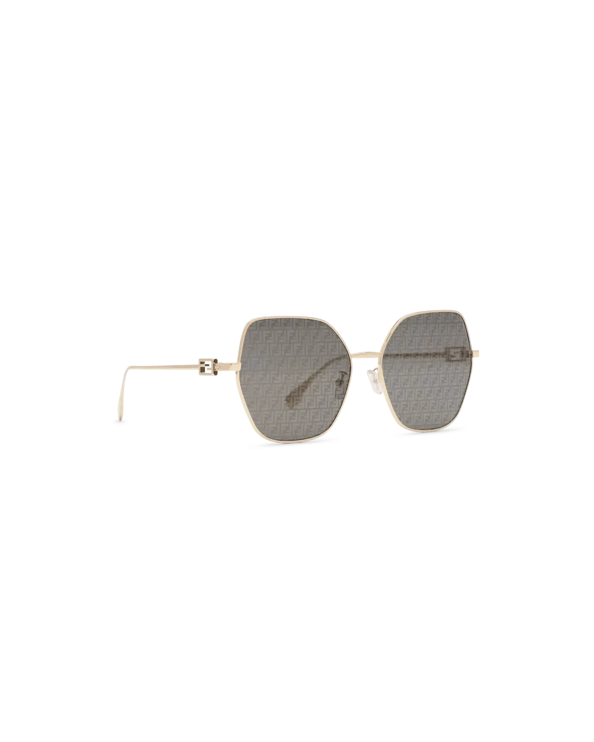 Gray Lens Baguette Sunglasses