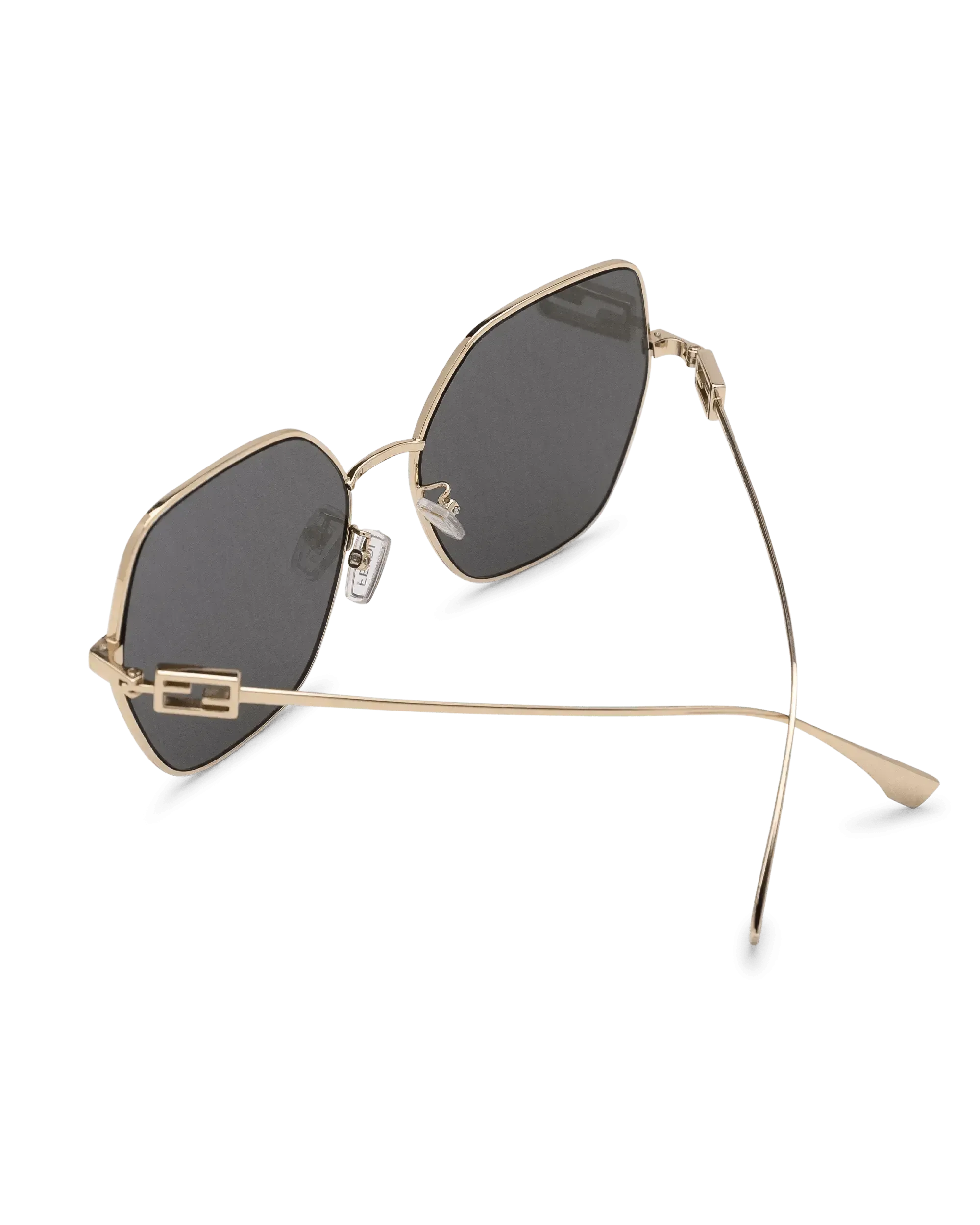 Gray Lens Baguette Sunglasses
