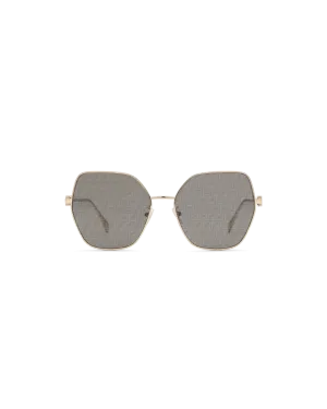 Gray Lens Baguette Sunglasses