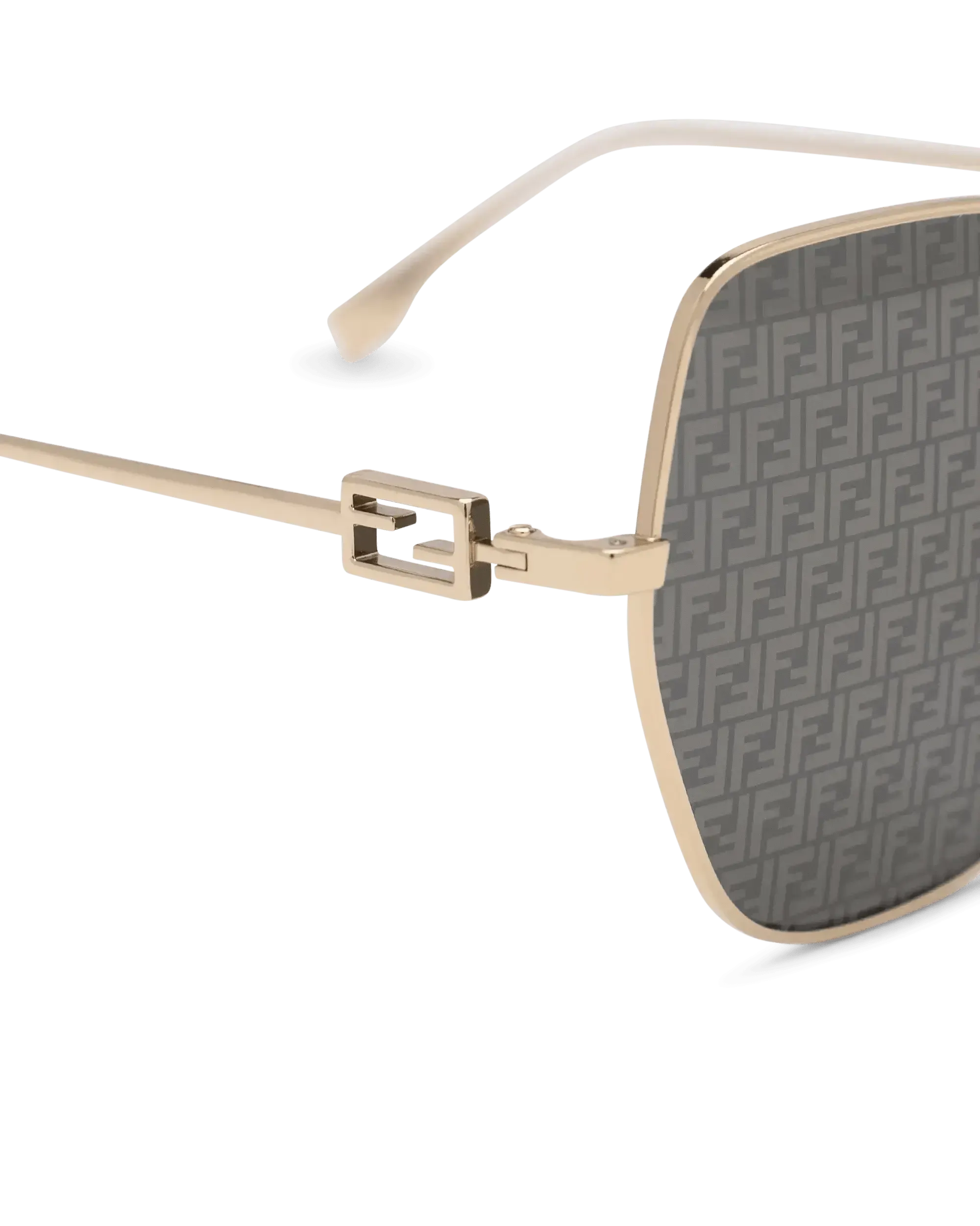 Gray Lens Baguette Sunglasses